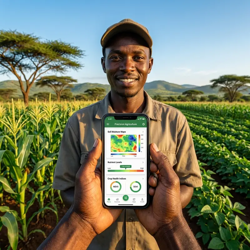 Precision Farming: AI Boosts Yields by 40% in Kenya
